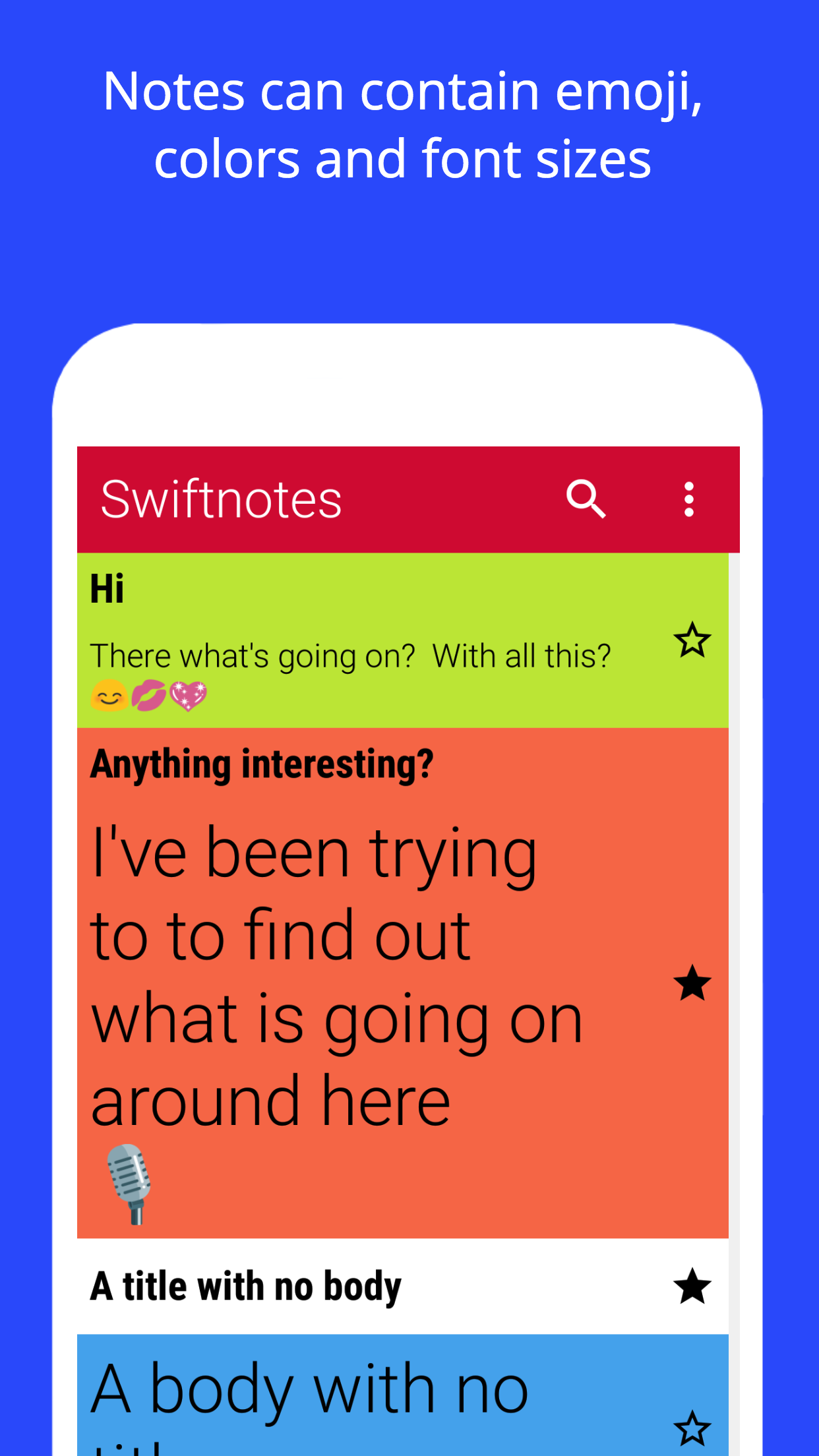 SWIFTNOTES – PORT OF NATIVE ANDROID APP TO CODENAME ONE IPHONE (IOS), WINDOWS AND JAVASCRIPT TARGETS